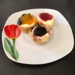 Delicia Saludable en Miniatura: Cheesecake sin Azúcar ni Harina de Trigo