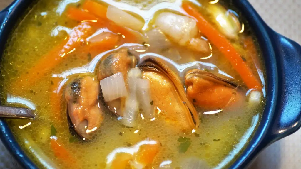 sopa de pescado, sopa de mariscos, regalos del mar, Pixabay