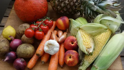 fibra, frutas y vegetales, acción de gracias ,Pixabay