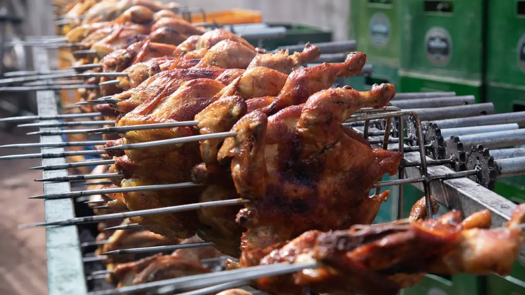 pollo asado, comida, caliente, Pixabay
