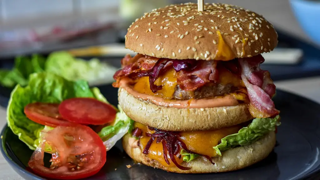 hamburguesa, hamburguesa con queso, comida rápida ,Pixabay