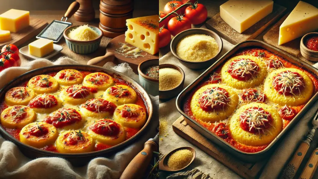 Polenta Gratinada ,Dall-E