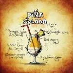 cóctel, piña colada  ,Pixabay