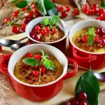 creme brulée, postre navideño ,Pixabay