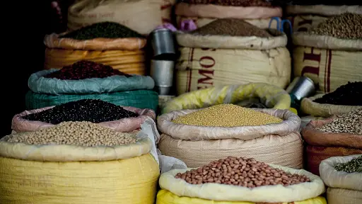 frijoles, legumbres, comida, mercado, compras ,Pixabay