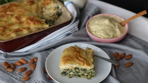 lasaña, lasagna, bechamel ,Pixabay