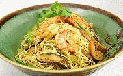 Receta de fideos al estilo Singapur 