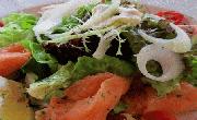 Ensalada de salmón ahumado