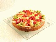 Torta frutal sin harina