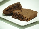 brownie, rico y vegano