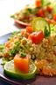 ensalada citrica con quinoa