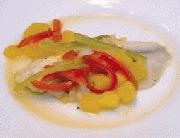 Filetes de Merluza con mango