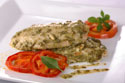 Filetes de mero al pesto