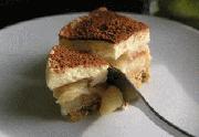 tarta banofe con queso mascarpone